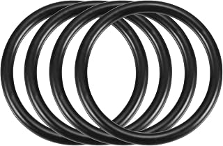 Sourcingmap Nitrile Rubber O-Rings 40mm OD 33mm ID 3.5mm Width, Metric Sealing Gasket, Pack of 4