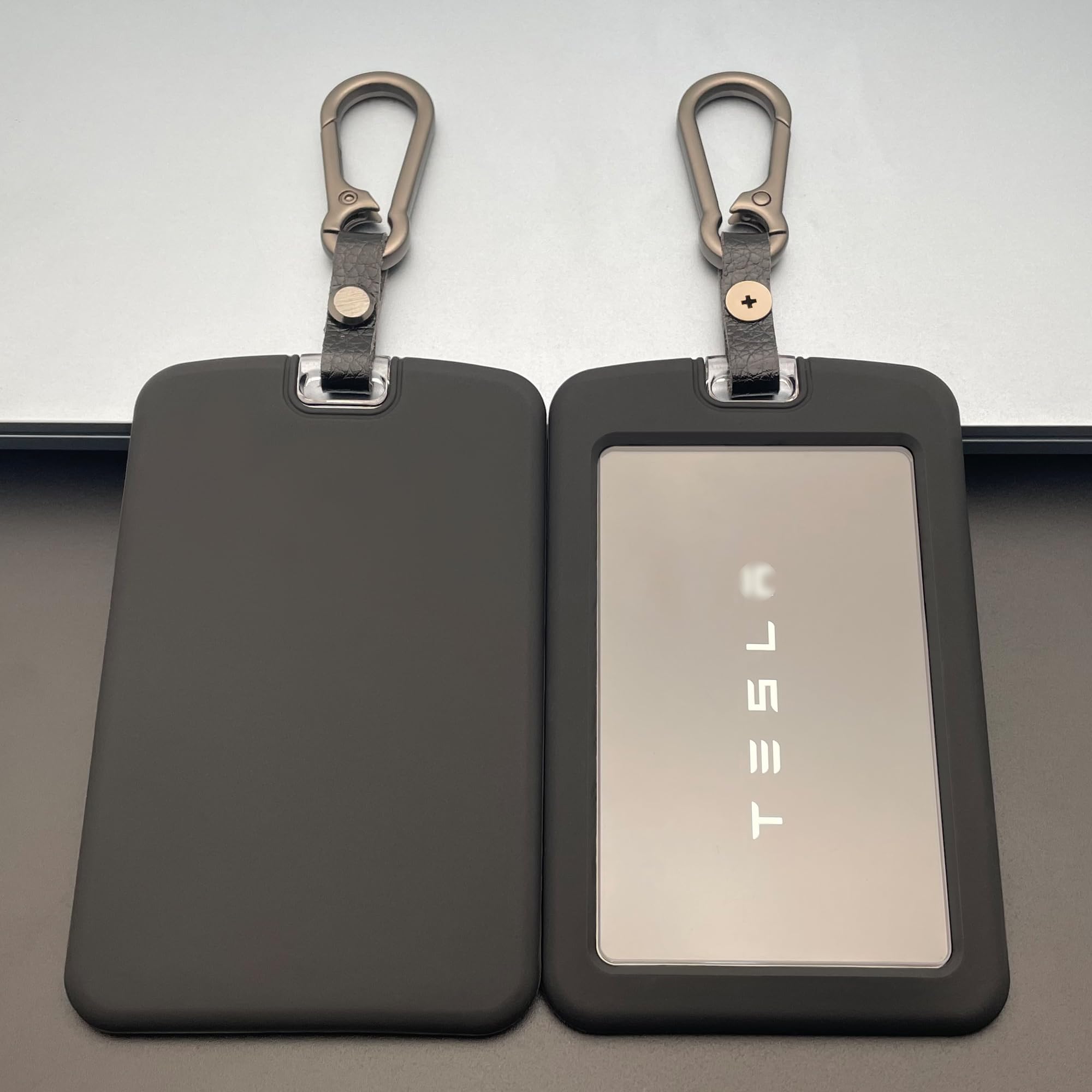 Key Card Holder Case for Tesla Model Y Model 3 Cybertruck and Rivian | 2PCS Sili