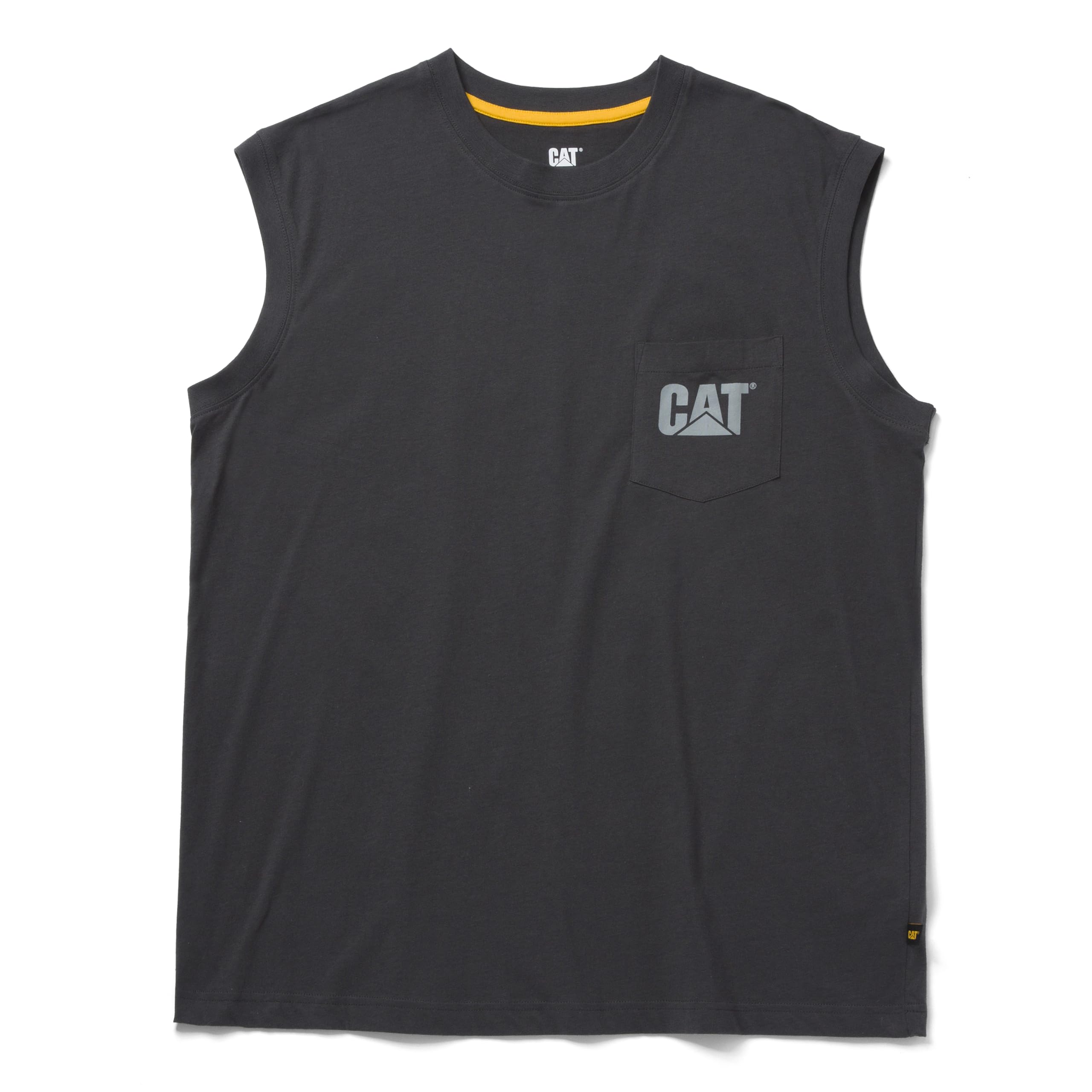 Caterpillar Men's Trademark Sleeveless Pocket T-Shirt