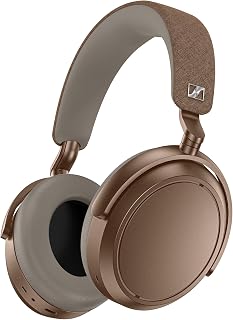 Sennheiser Momentum 4 Wireless Headphones, ANC, 60 Hr Battery, Brown