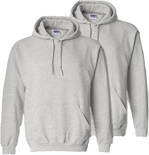 Gildan Adult Preshrunk Hooded Sweatshirt (Pack of 2)