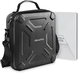 Daqa Ultra-Light Case for Starlink Mini, Waterproof EVA Shockproof Bag | Easy-Clean Surface, 1.7lbs, Rain-Resistant Zipper, Shock Protection, for Travel & Camping Starlink Mini Accessories