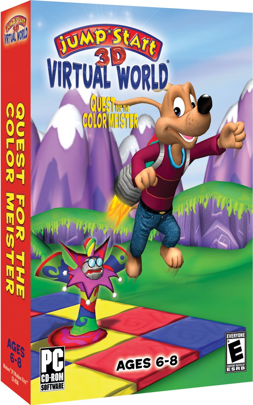 Jumpstart 3D Virtual World: Quest for the Color Meister