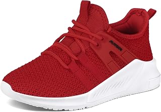 RUNSIDE Boys Girls Tennis Shoes Kids Lightweight Breathable Sneakers Lace-up Running Athletic Shoes for Toddler/Little Kid/Big Kid