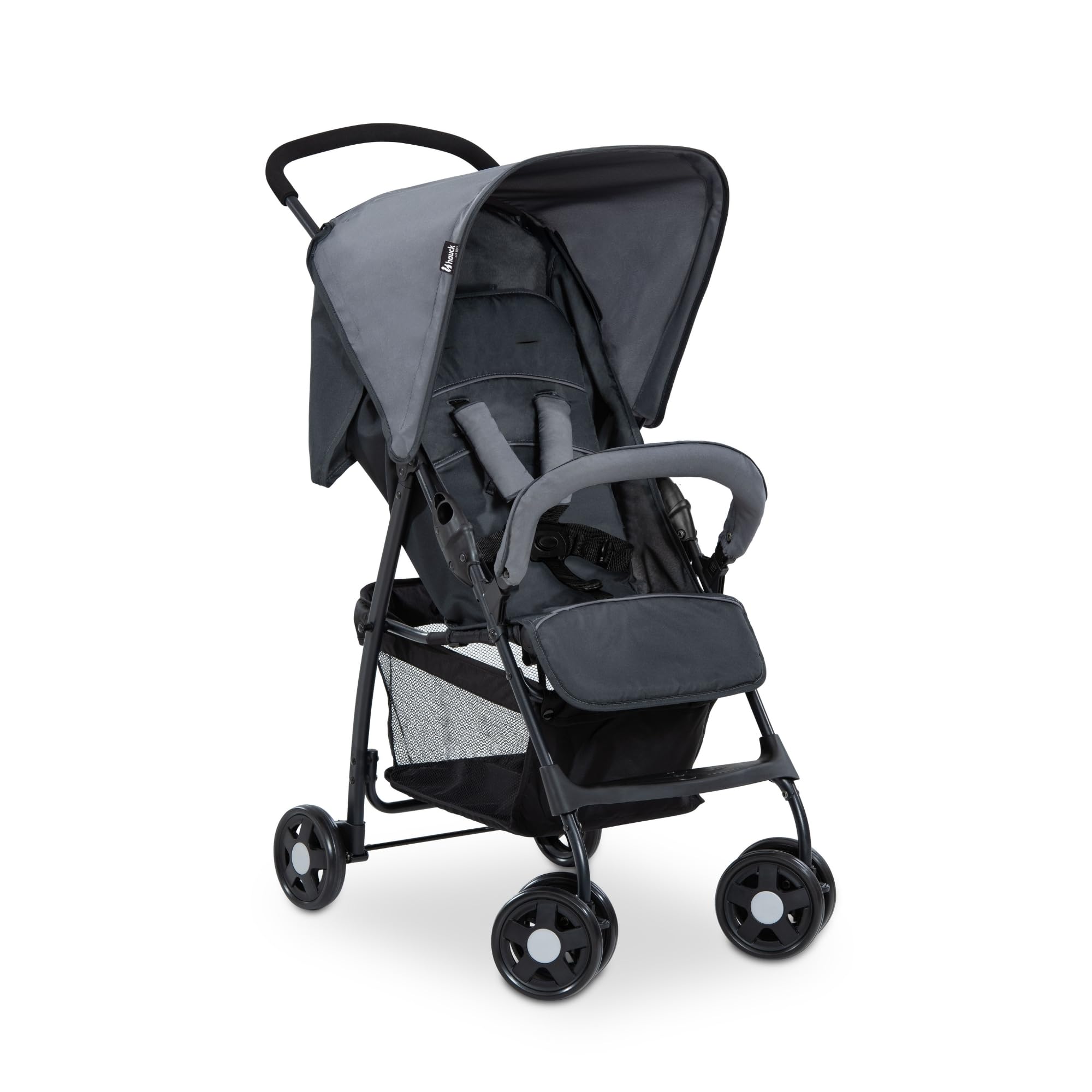 hauck Sport Lightweight Foldable Baby/Toddler Stroller, Charcoal/Stone | Travel 