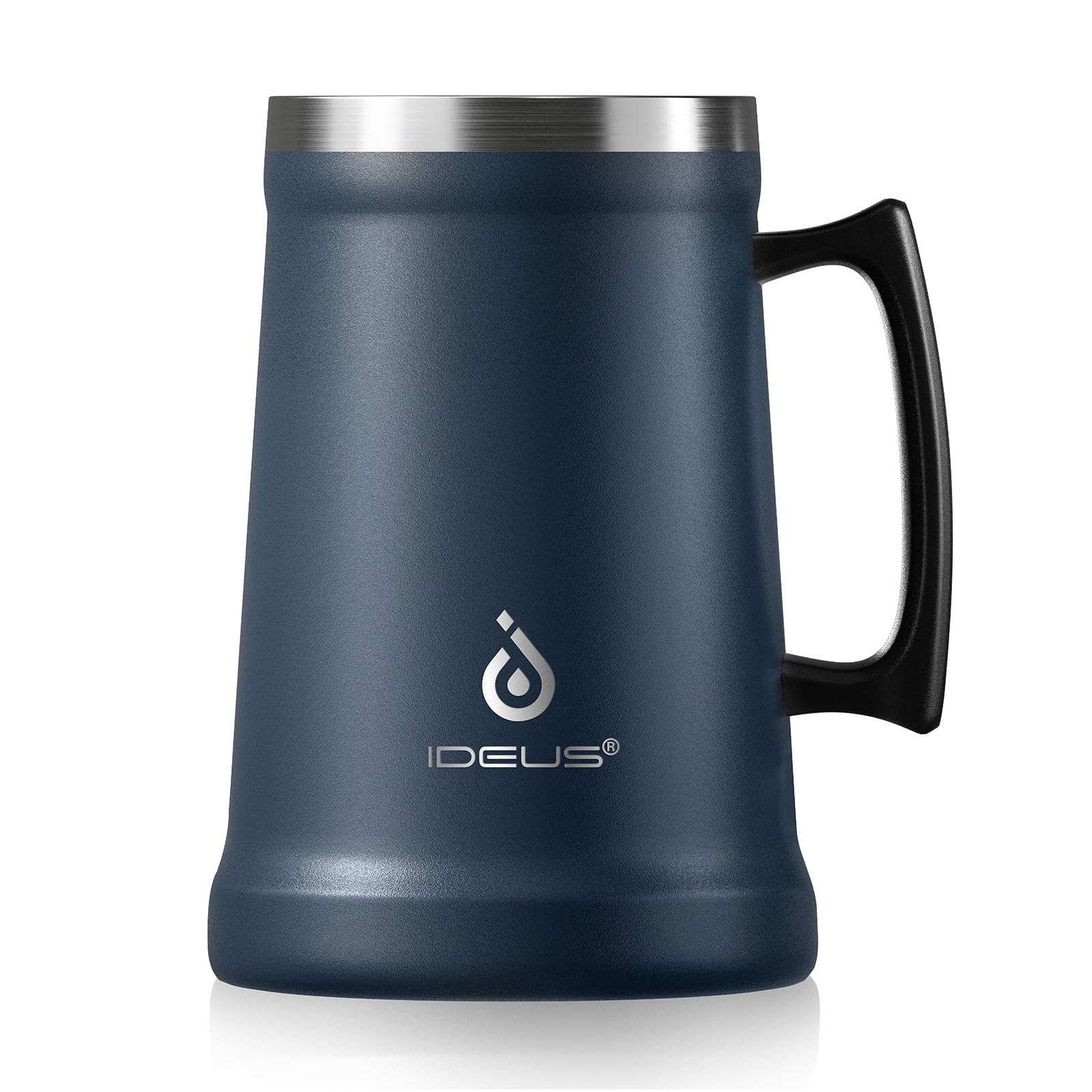 Ideus Insulated Beer Stein, 24/34oz Stainless Steel Double Walled Beer Mug Giant