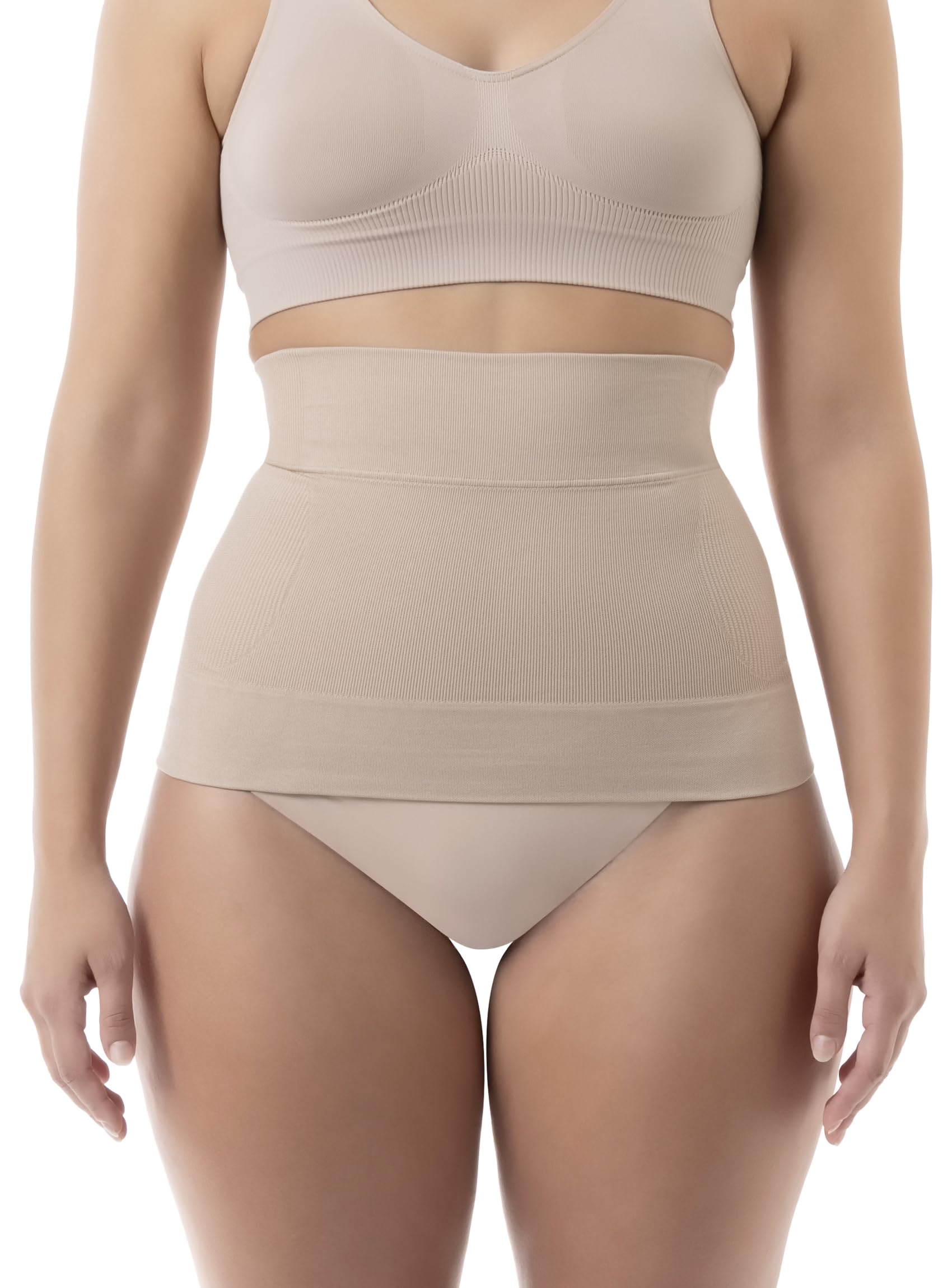 FarmaCell 605 Women's Flat Belly Support Band, Made in Italy, 605
