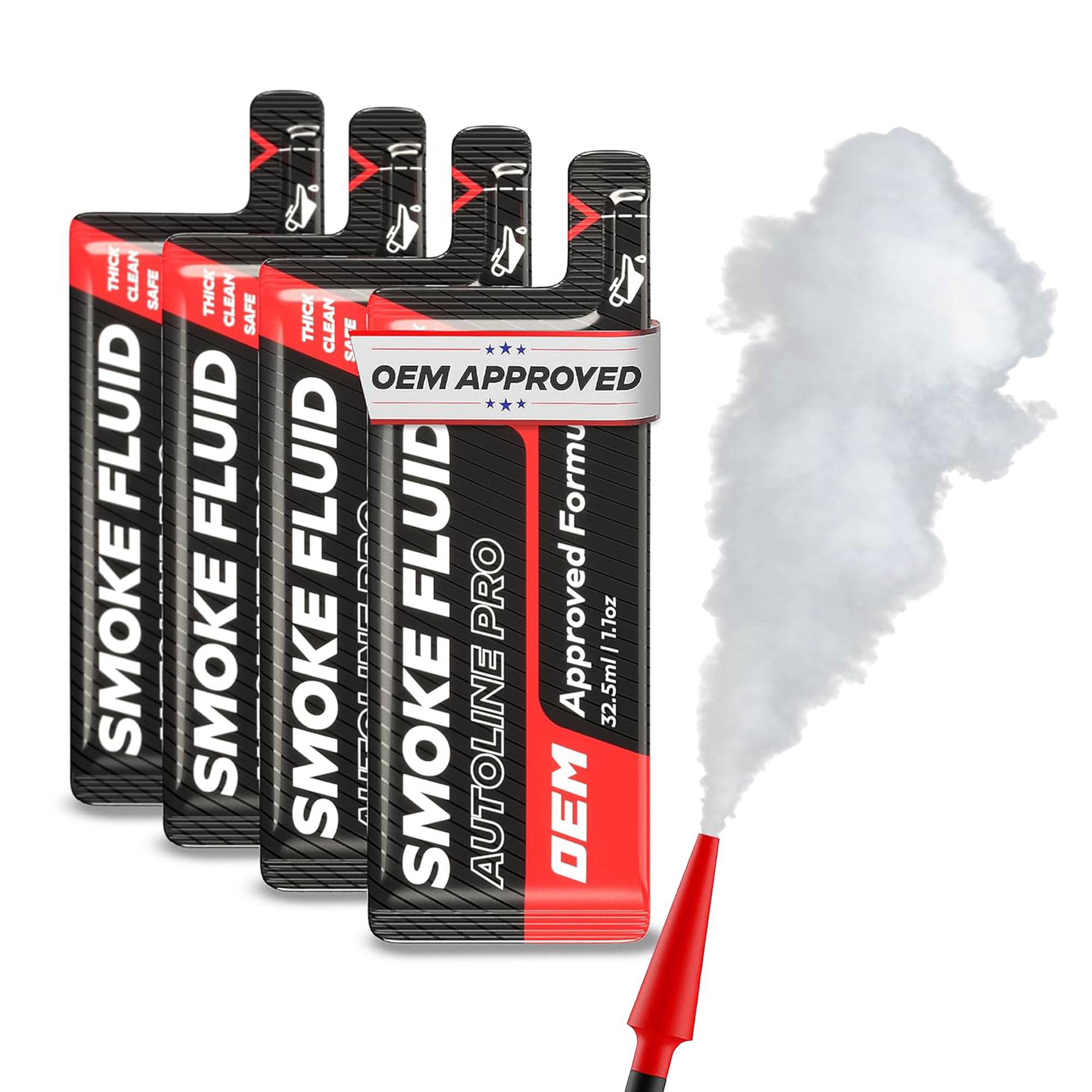 Automotive Smoke Machine 4.4oz Fluid Solution - Starter Size | Thick Smoke | Cle