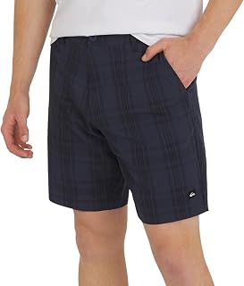 Quiksilver Regular Fit Fixed Waist Water Friendly Active Hybrid Shorts Casual Men's Shorts