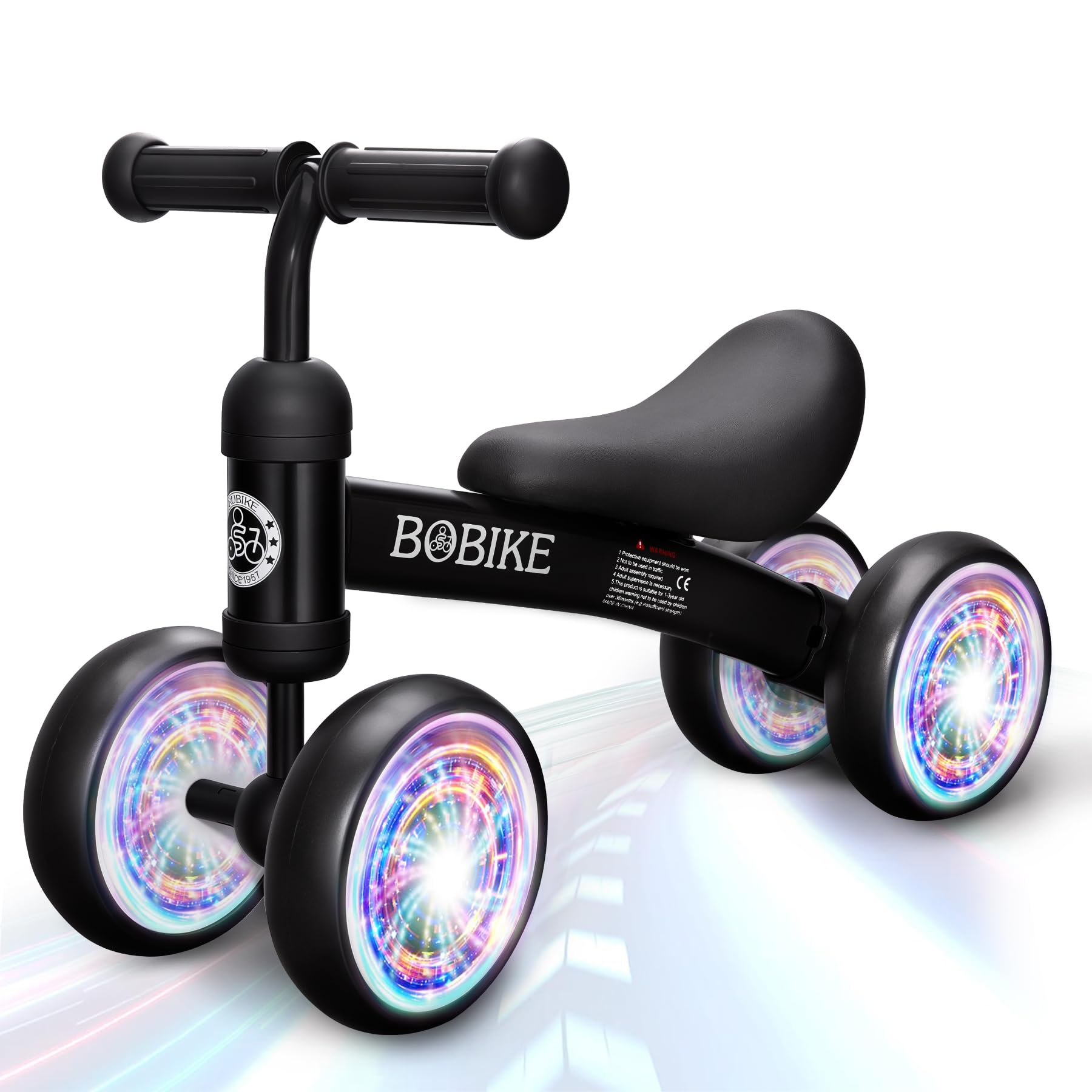 Bobike Baby Balance Bike Toys for 12-36 Months Kids Toy Boy and Girls Gifts Todd