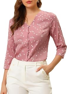 Allegra K Women's Blouse Shirt (Pack of 1)