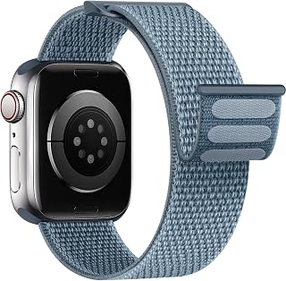 Yoohoo Nylon Straps for Apple Watch Straps 38mm 40mm 41mm 42mm Women Men