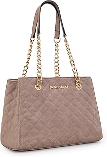 Montana West Medium Chain Shoulder Bag for Women Hobo Handbags Tote Purse