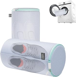 Shoe Washing Machine Bag, Laundry Shoe Washing Bag for Sneaker, 8x15", 2Pcs