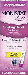 Monistat Chafing Relief Powder Gel, Long-Lasting Protection, 1.5 Oz | Protects Skin, Safe to Use Every Day, Anti-Chafing Protection for Bikini Area, Thighs & Bra Lines