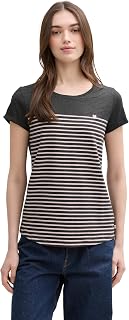 Tom Tailor Denim Women's Striped Print T-Shirt