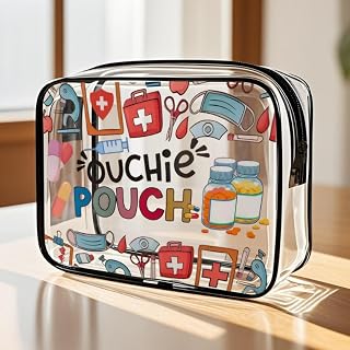 Medicine Cosmetic Bag Large Capacity Travel Organizer Easy Clean Daily Use Toiletry Bag Travel Bag, D, Fashion