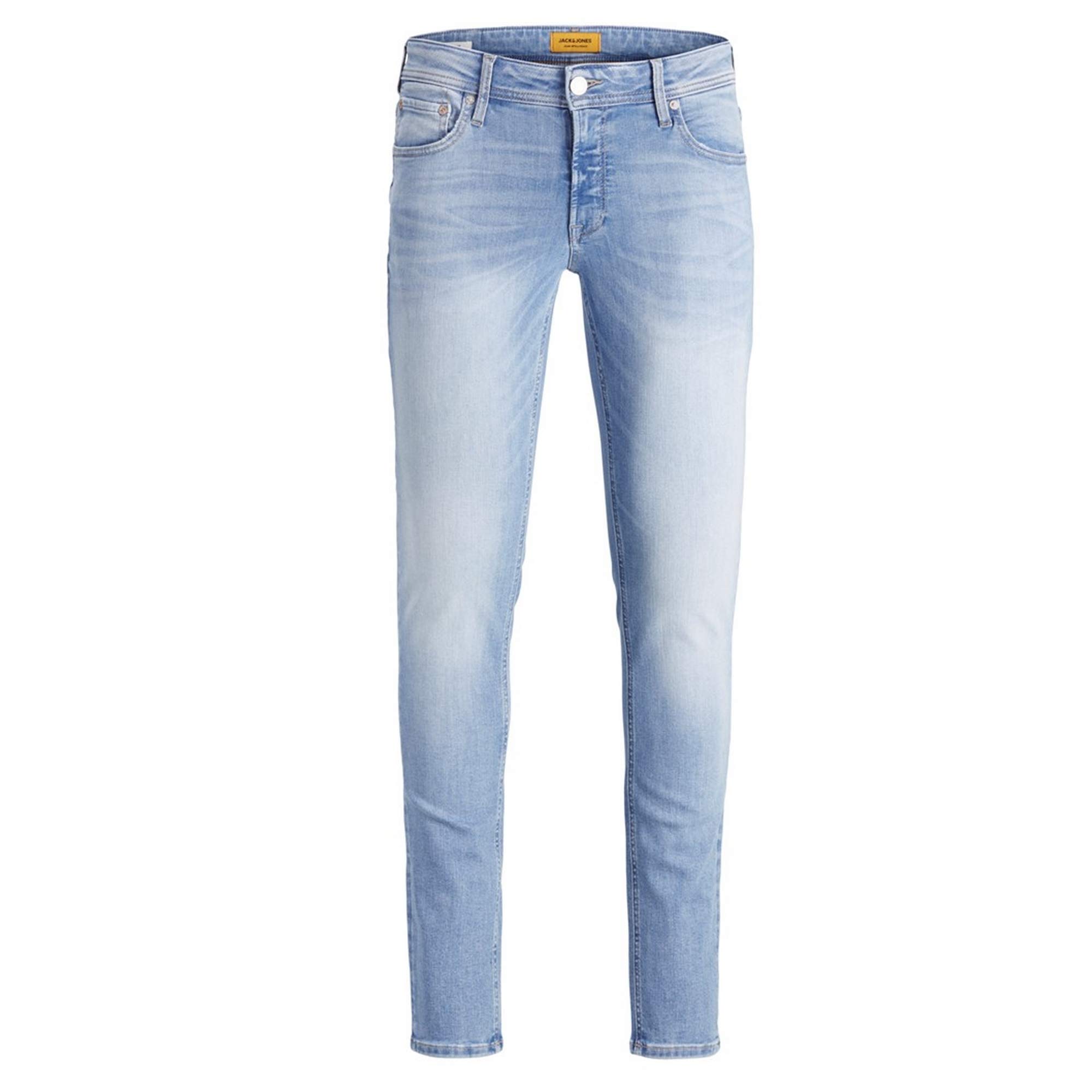 Jack & Jones Liam Original AM 002 Men's Skinny Fit Jeans, Blue (Denim Blue), 34W