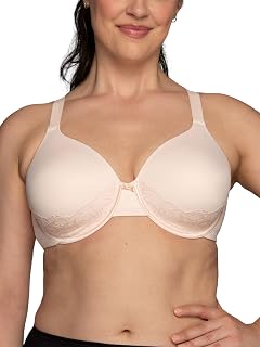 Vanity Fair Women's Beauty Back Lace Full Figure Underwired Bra