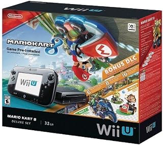 Nintendo Mario Kart 8 Deluxe Set with DLC Wii U Bundle (Renewed)