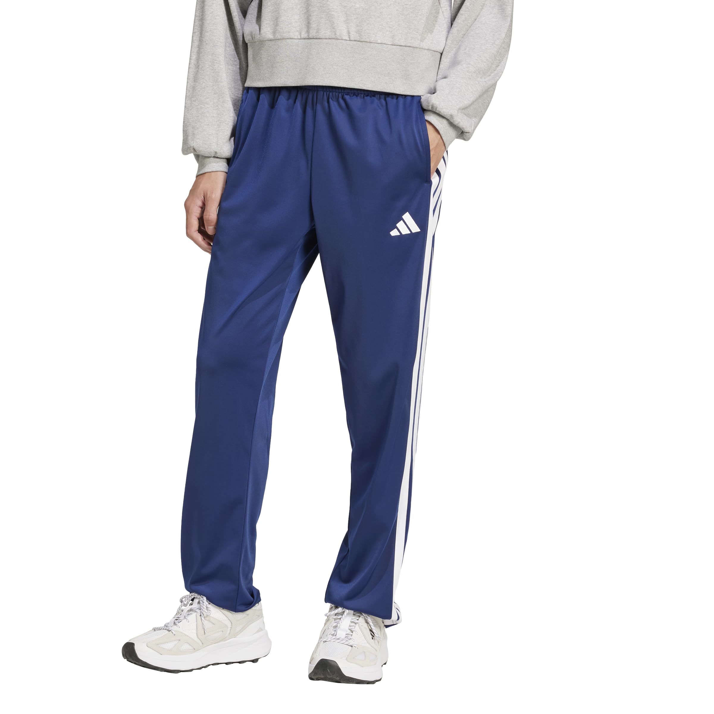 adidas Men's 3-Stripes Tricot Opem Hem Track Pants Track Pants