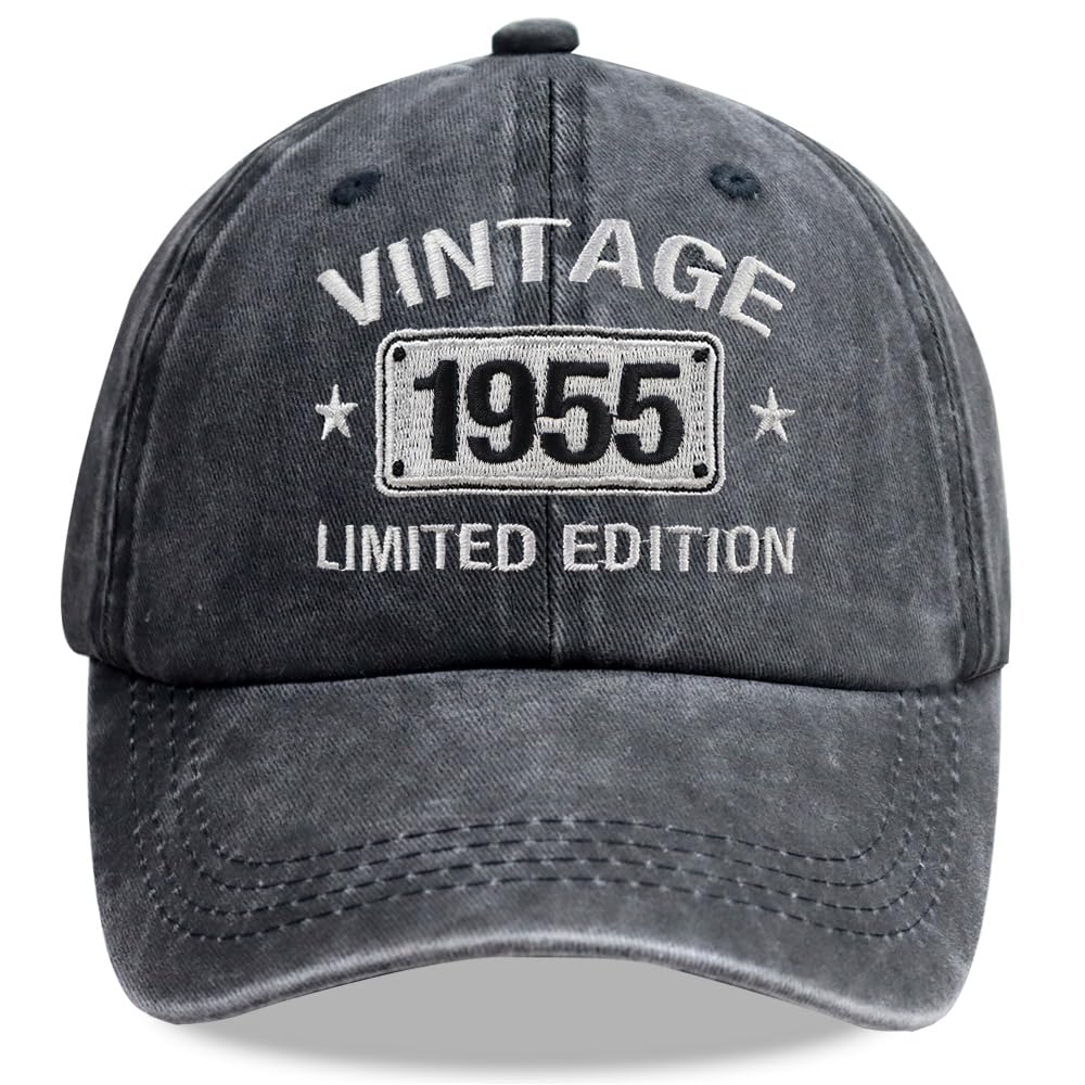 Limited Edition Vintage Hats 1925-2005 for Men Women Personalized 20th to 100th 