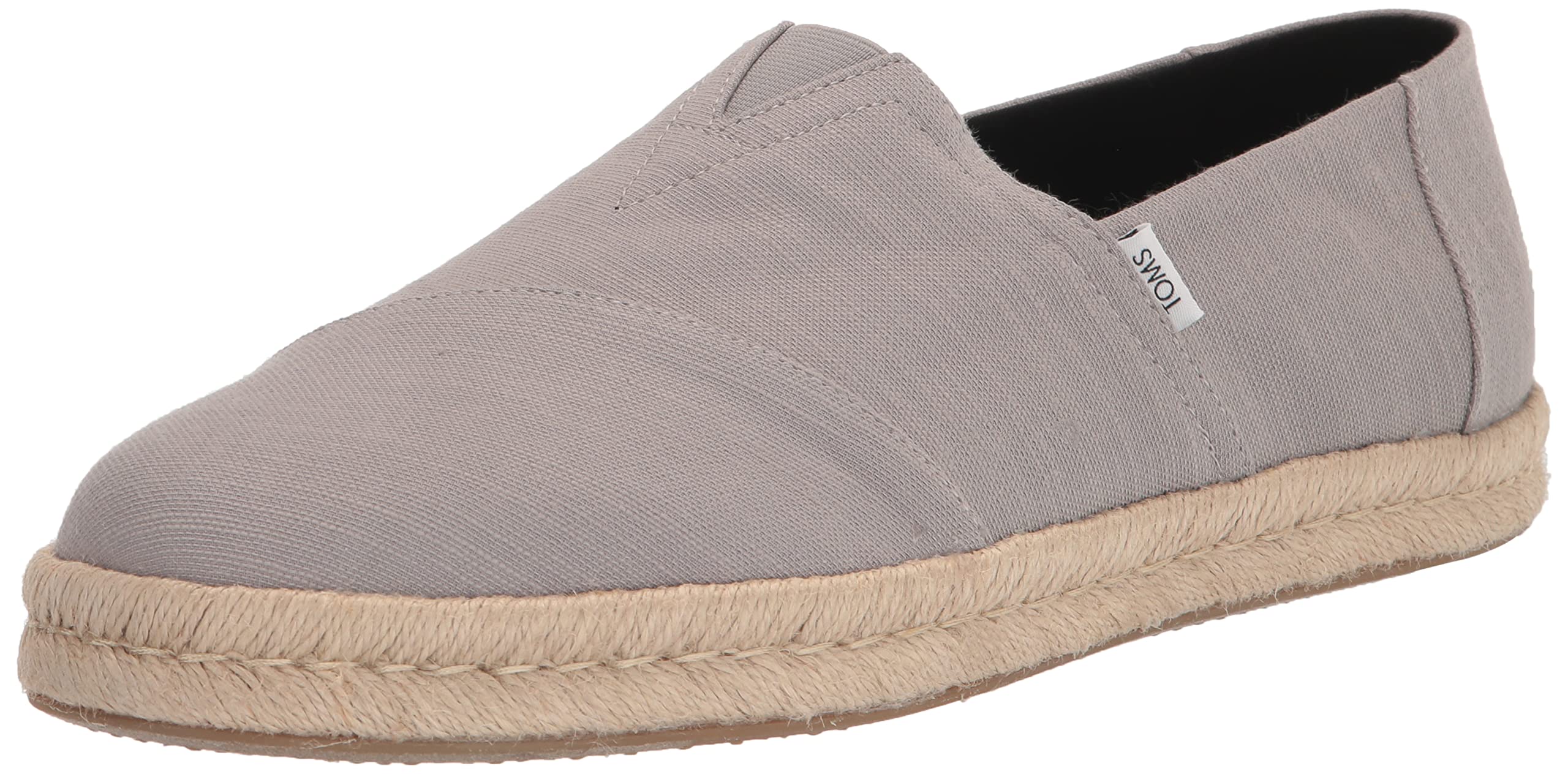 TOMS Men's Alpargata Rope 2.0 Espadrille, Textile Upper