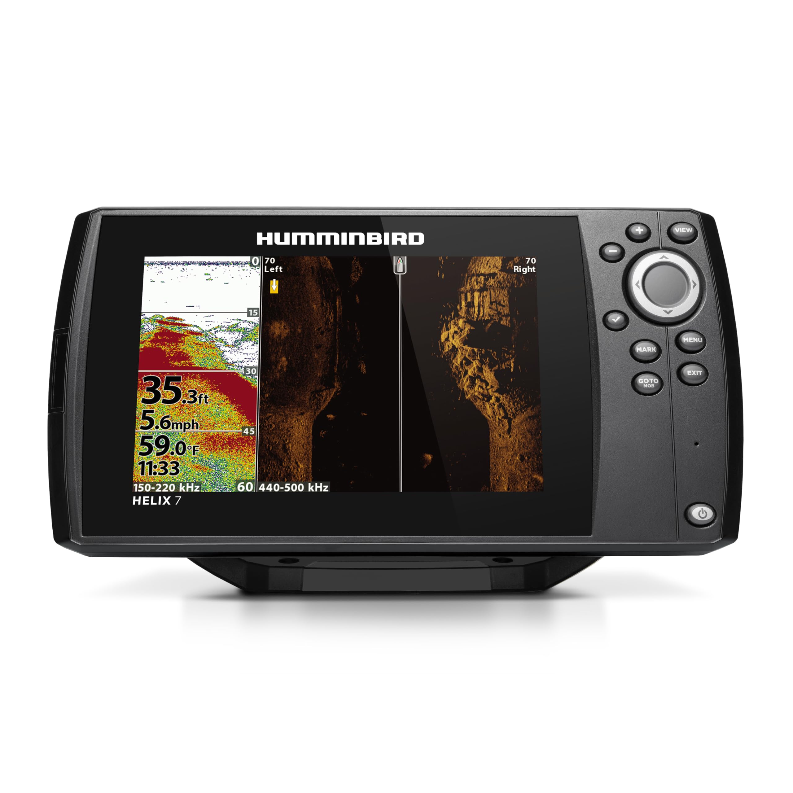 Humminbird 411590-1 Helix 7 Chirp SI GPS G4, Black (Renewed)