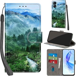 Cover for Honor 90 Lite / X50i 5G Wallet Case Forest