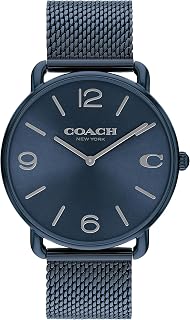 Coach Elliot Men's Watch| Contemporary Elegance with Signature Detailing | Fashion Timepiece for Everyday Wear