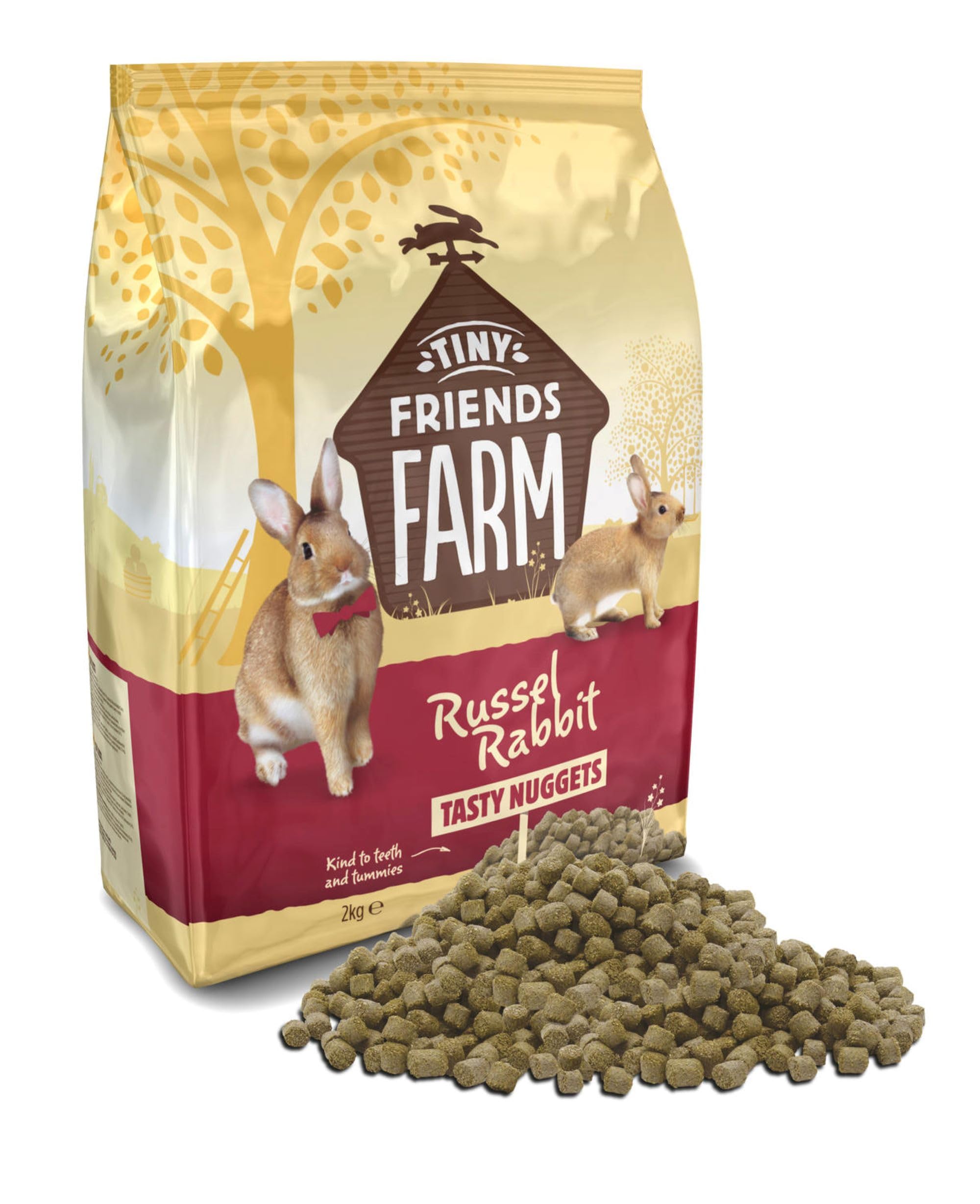 Supreme Petfoods Tiny Friends Farm Russel Rabbit Tasty Nuggets 2kg