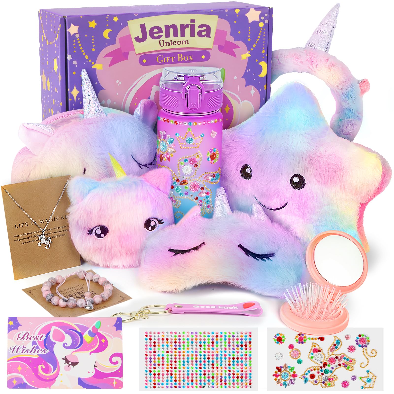 Jenria Unicorn Gift for Girls, Birthday Gifts for Girls Age 3 4 5 6 7 8 9 10 Yea
