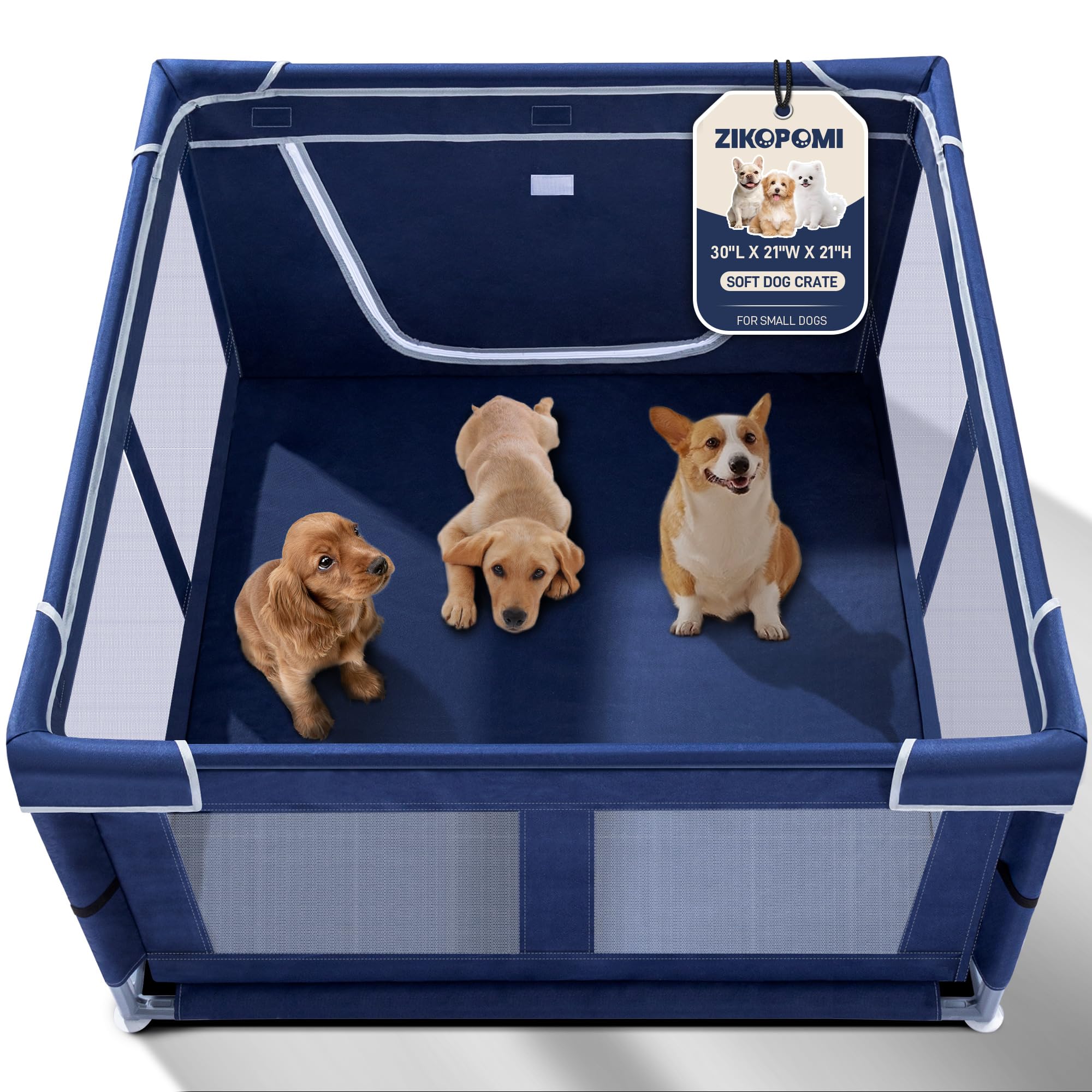 Puppy Playpen Indoor for Dog Small Pets, Dog Playpen 42x42x25 Inch, Dog Play Pen