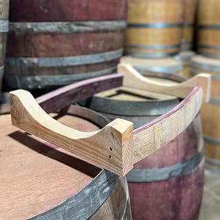 Wine Barrel Wood Stand