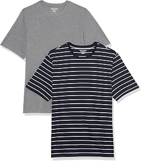 Amazon Essentials Men's Cotton Regular-Fit Short-Sleeve Crewneck T-Shirt
