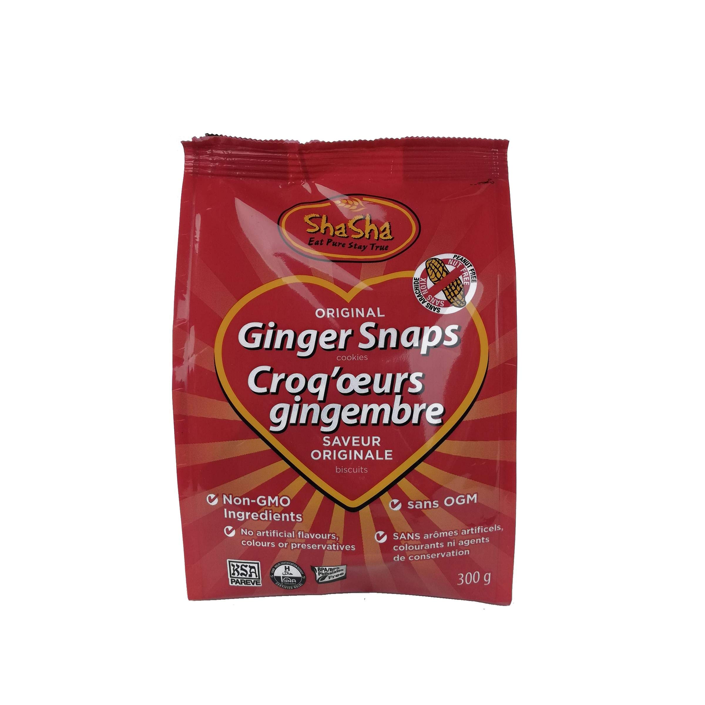 ShaSha Original Ginger Snap Cookie 300g