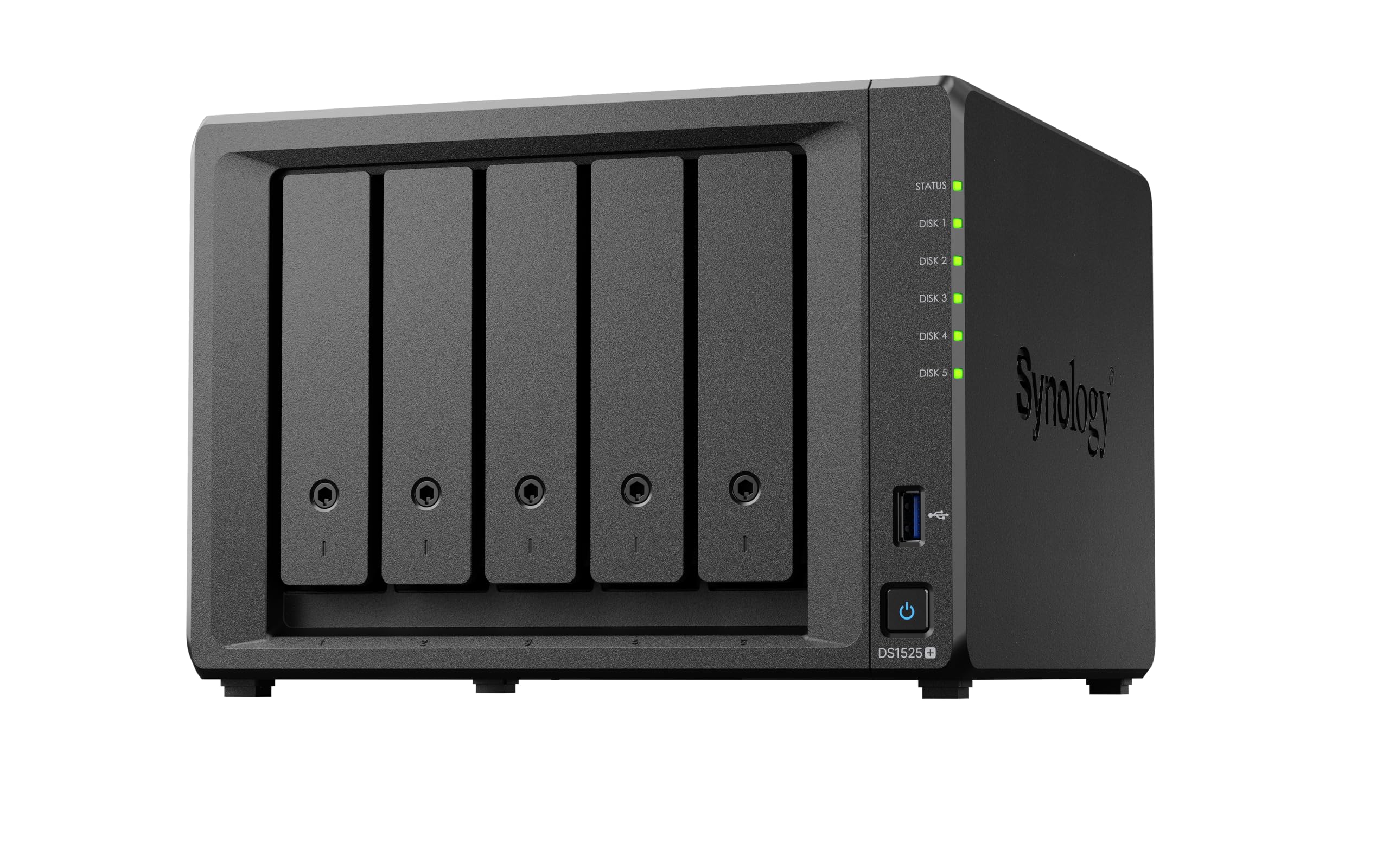 Synology DS1525+ Video Editing & Production Server - Scale to 300TB, 10GbE Ready