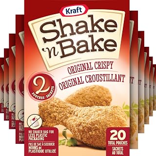 Shake 'N Bake Original Crispy Coating Mix, 10 per Pack, 142 g Boxes