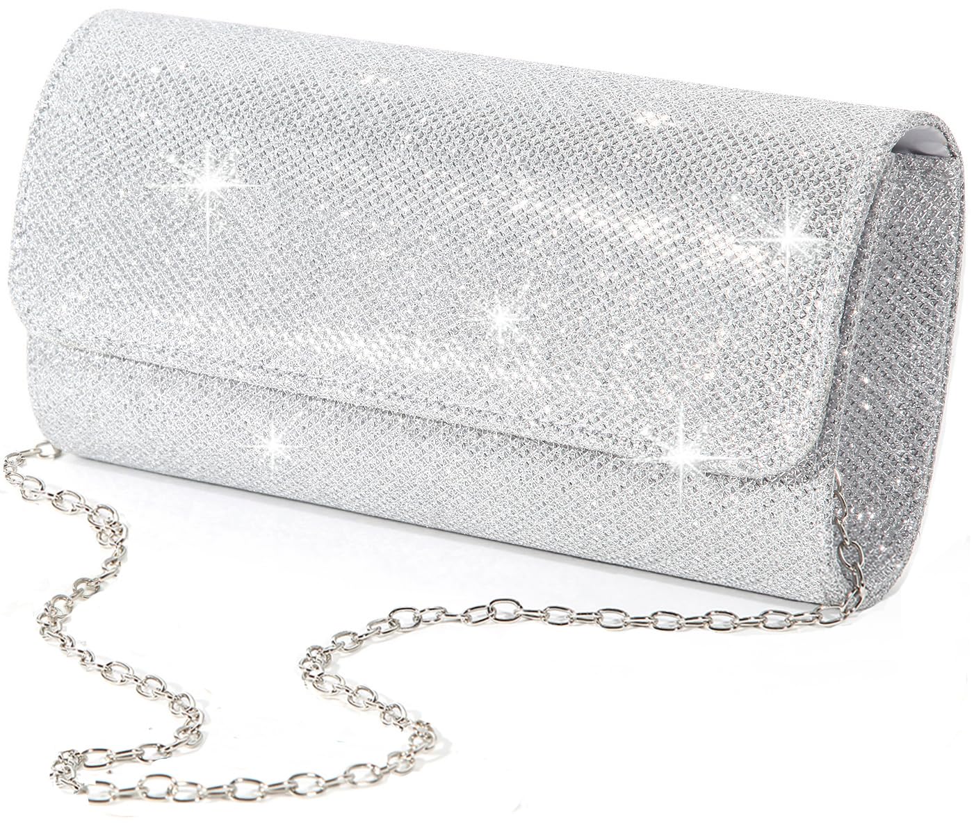 lovyoCoCo Evening Bag Clutch Purses for Women Ladies Sparkling Party Handbag Wed