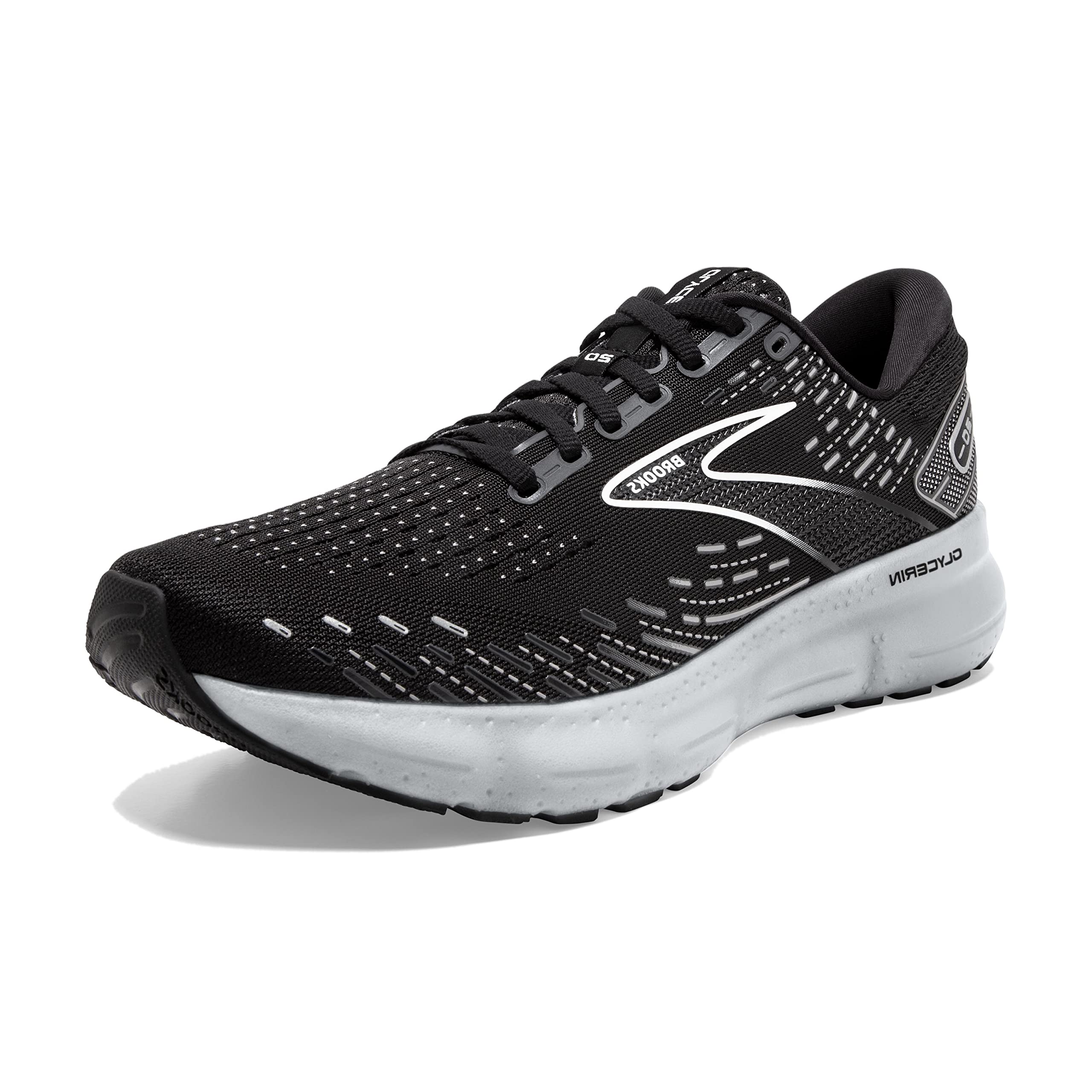 Brooks Glycerin 20, Men's Running Shoes, Deep Blue Palace Orange, 9 UK