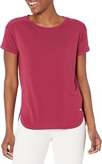 Amazon Essentials Ladies Lightweight Crew Neck Relaxed Fit Fitness T-Shirt (Plus Size)