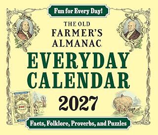 The 2027 Old Farmer's Almanac Everyday Box Calendar