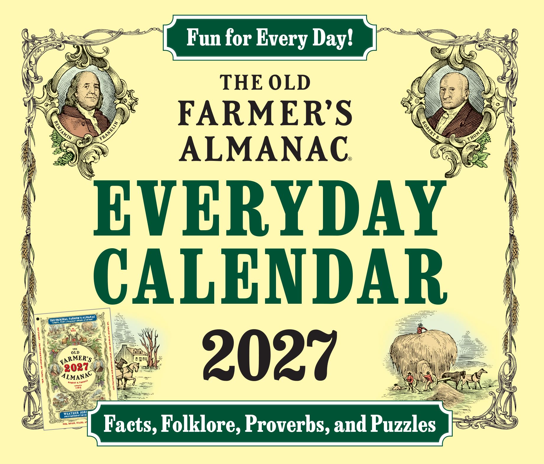 The 2027 Old Farmer's Almanac Everyday Box Calendar