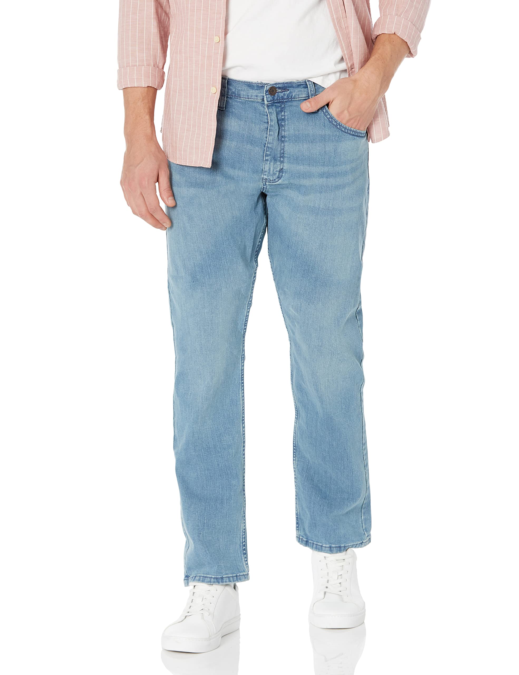 Wrangler Pantalones Vaqueros de Corte Atlético - Jeans Hombre