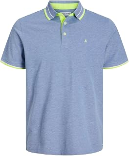 JACK & JONES Premium Polo Plain Shirt Collar Polo