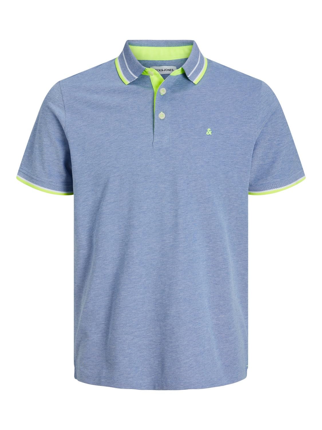 JACK & JONES Premium Polo Plain Shirt Collar Polo