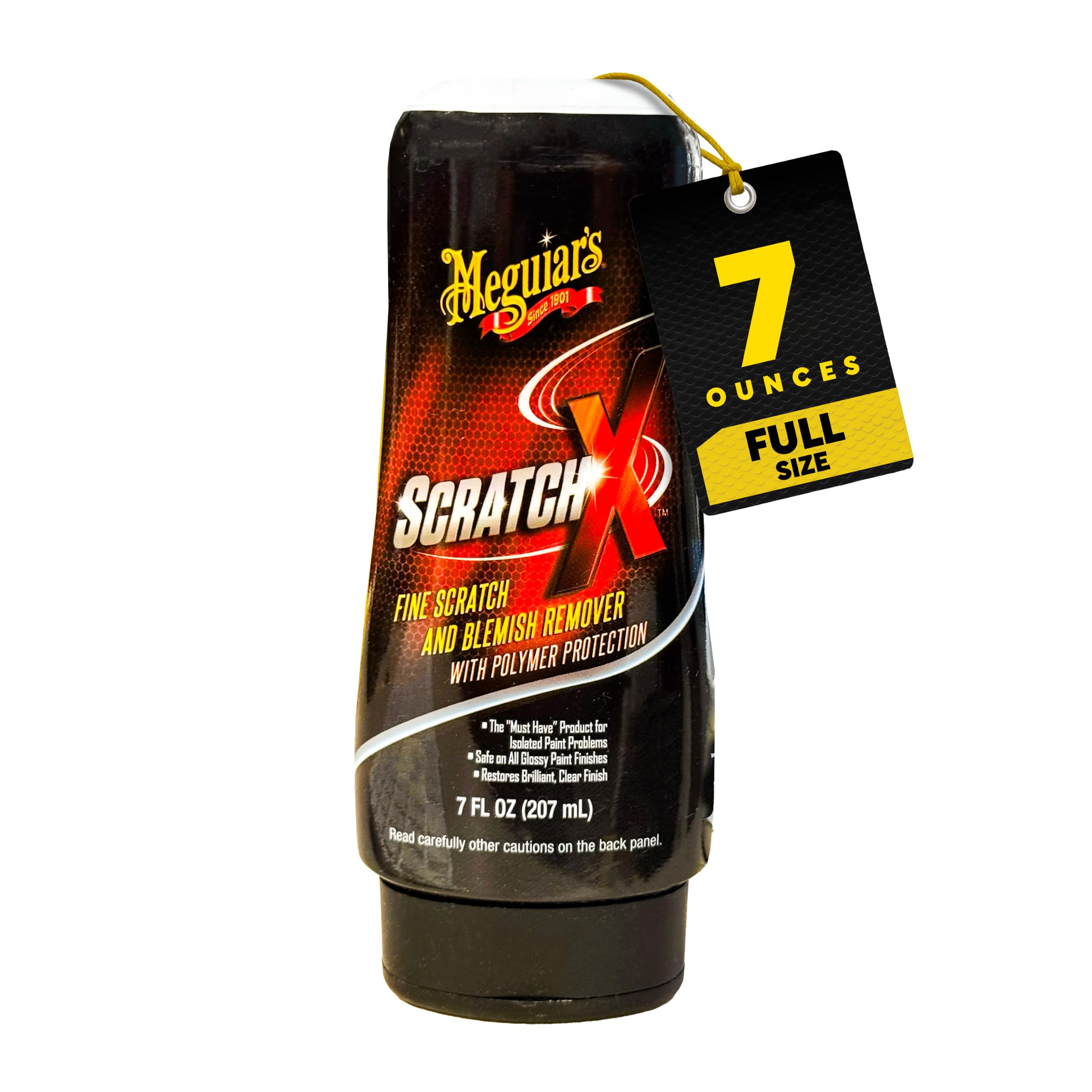 Meguiar's ScratchX Car Paint Scratch Remover, 207ml – New Formula with Micro-Abr