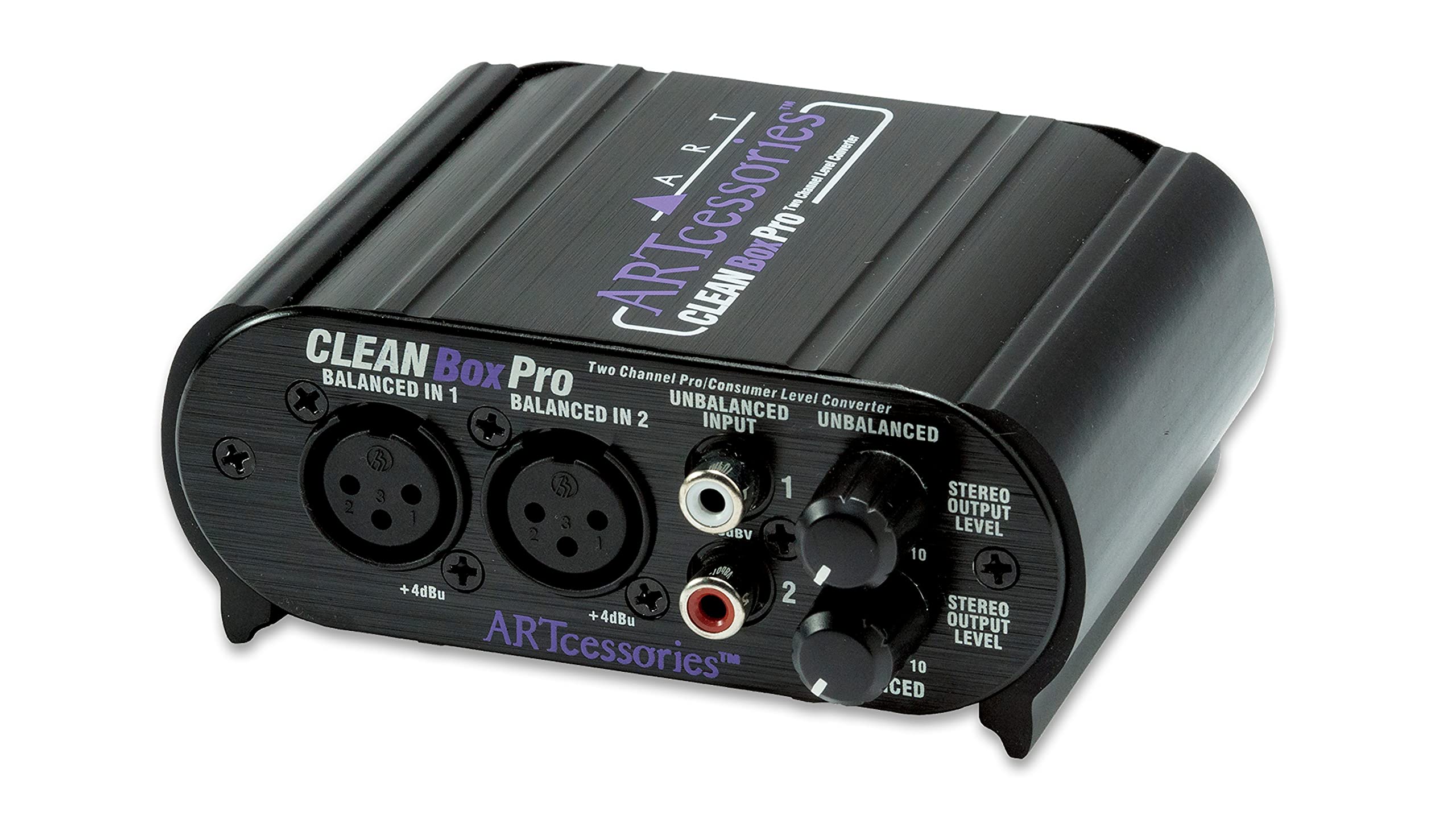 ART CLEANBox Pro Dual Channel Level Converter | Dual channel level converter wit