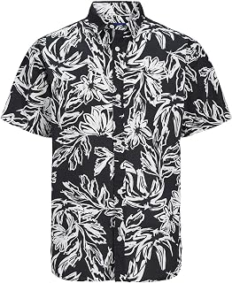 JACK & JONES Male Hawaiian Shirt Comfort Fit Hawaiian Shirt