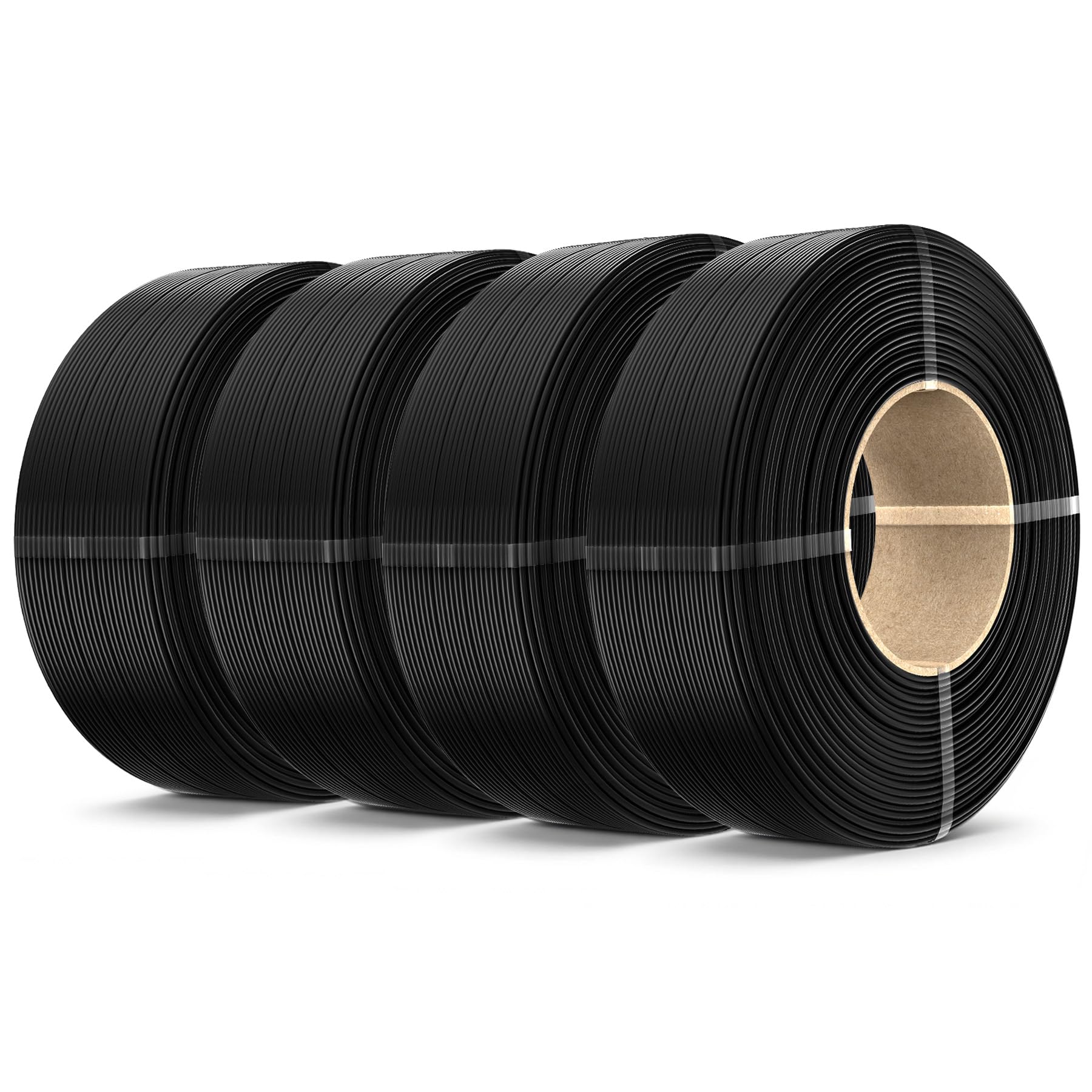 SUNLU 4KG PLA+2.0 3D Printer Filament Refill, High Toughness PLA+ Filament Bundl